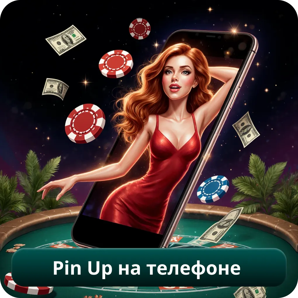 Pin Up на телефоне